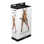 WhipSmart Diamond Deluxe Over The Door Cross Restraints Black WhipSmart
