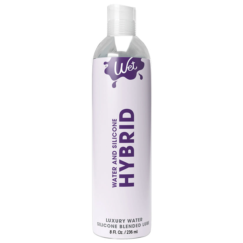 Wet Hybrid Luxury Water Silicone Blend Based Lubricant 8 Oz Main image