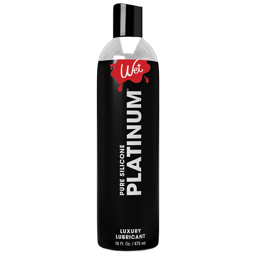 Wet Platinum Luxury Silicone Based Lubricant 16 Oz Main image