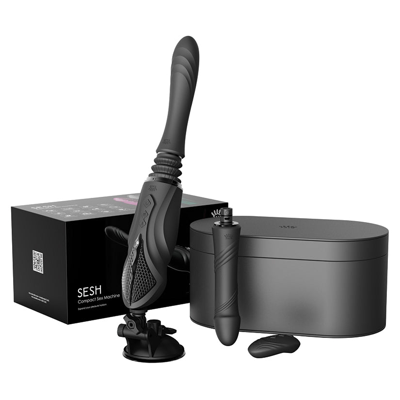 Zalo Sesh App & Remote Controlled Compact Thrusting Sex Machine With Suction Cup Mount Main image