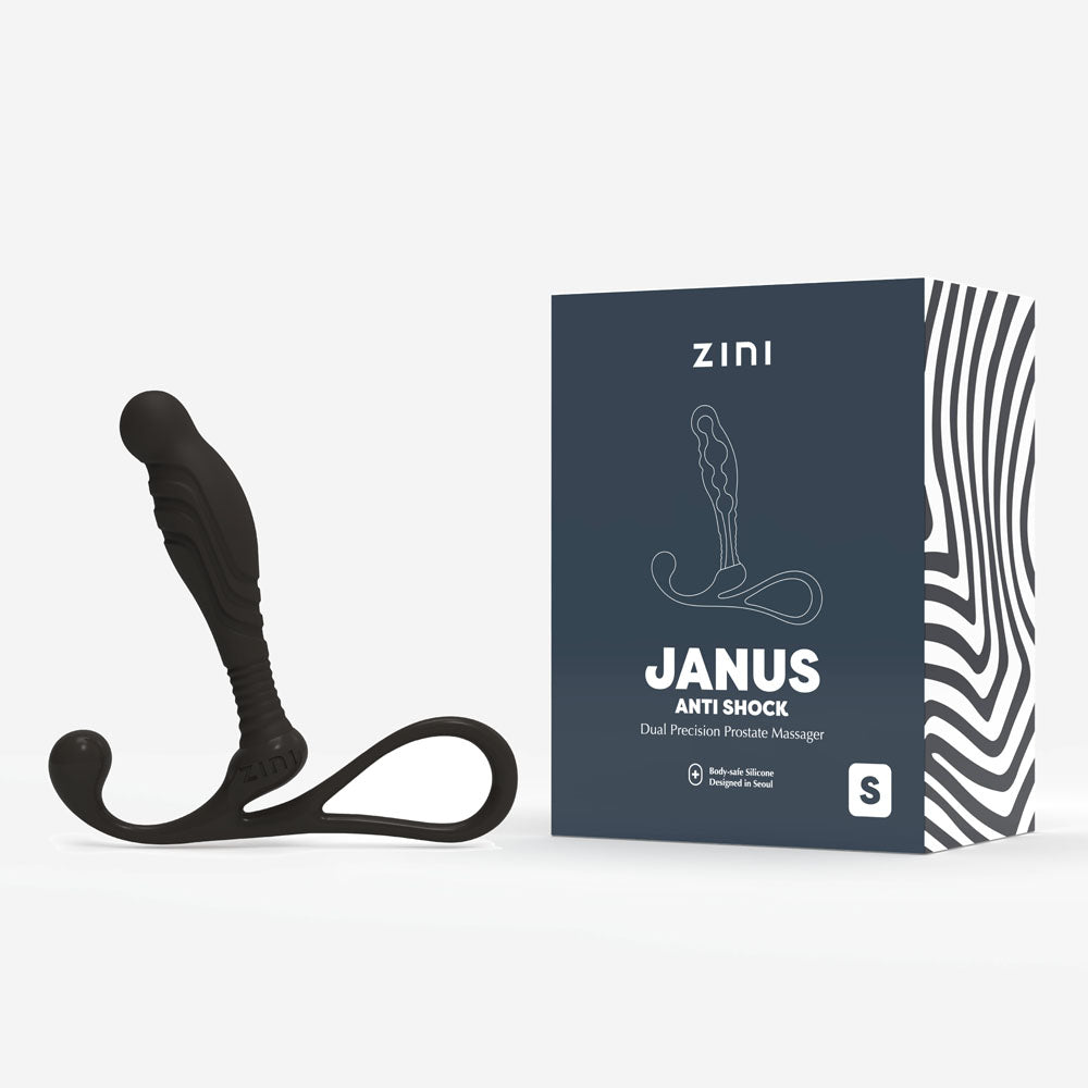 Zini Janus Anti Shock Prostate Massager Black Zini Main image