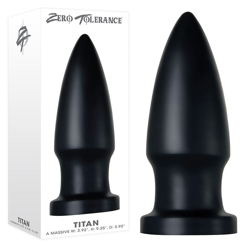 Zero Tolerance The Titan Giant Butt Plug Zero Tolerance Main image