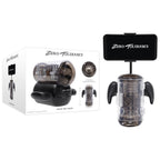 Zero Tolerance HOLD ME TIGHT USB Rechargeable Vibrating Auto Stroker With Phone Holder Black Zero Tolerance