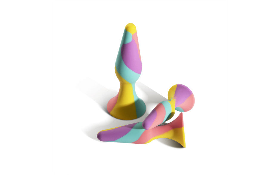 Arosum TriPlugs Silicone Anal Training Kit 3 Piece