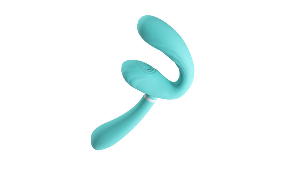 Arosum Sapphi Detachable Strapless Strap On Double Vibrator Secondary image