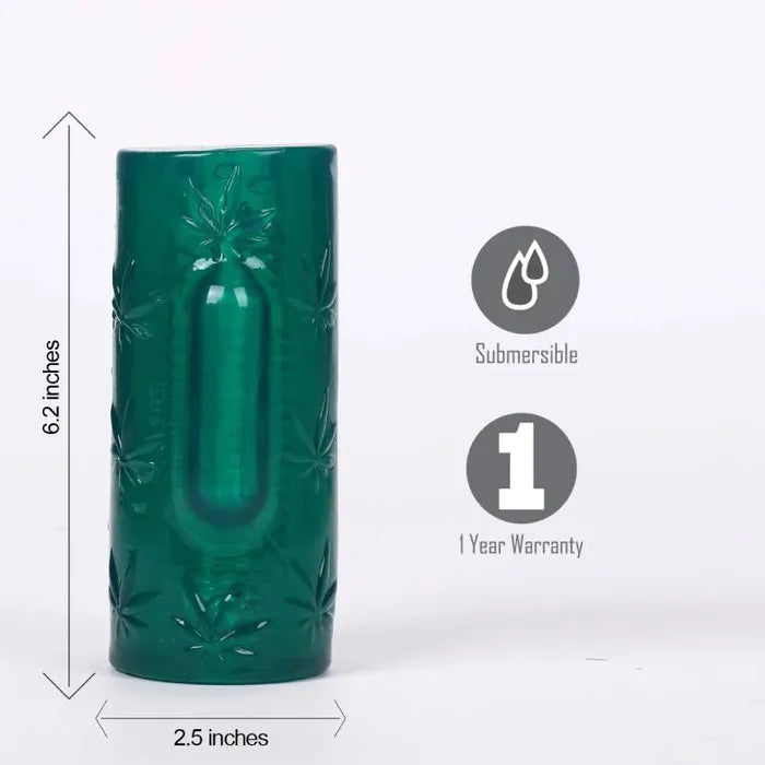 Maia Blaze Vibrating Stroker Sleeve Green Maia Toys Main image