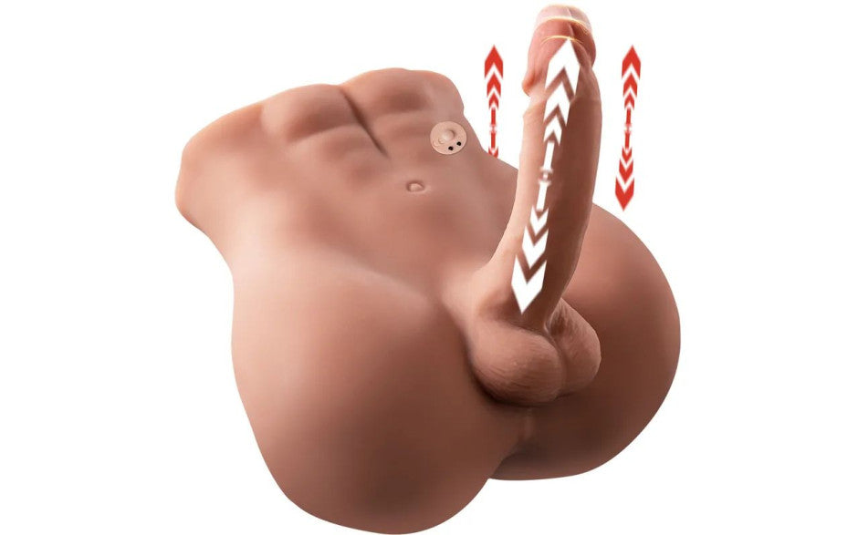 XISE Bartlett USB Auto Thrusting Male Cock & Ass 15cm