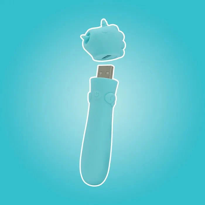 Creative Conceptions Unihorn Mountn Peak USB Rechargeable Vibrating Bullet Vibrator Secondary image