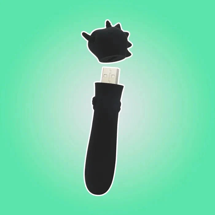 Creative Conceptions Unihorn Wild Spirit USB Rechargeable Vibrating Bullet Vibrator - LOVVA