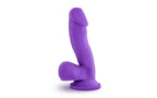 Blush Novelties Ruse Juicy Harness Compatible Realistic Dong Purple Blush Novelties