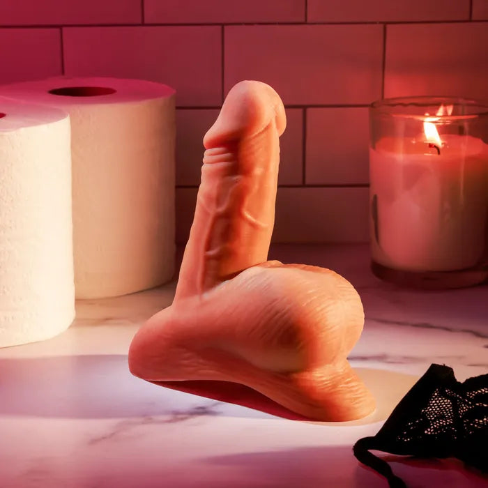 Gender X STAND TO PEE Medium Realistic Stand To Pee Funnel Tan Secondary image