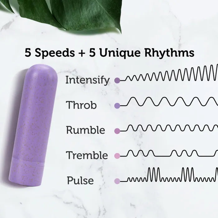 Blush Novelties Gaia Eco Rechargeable Bullet Vibrator Blush Novelties