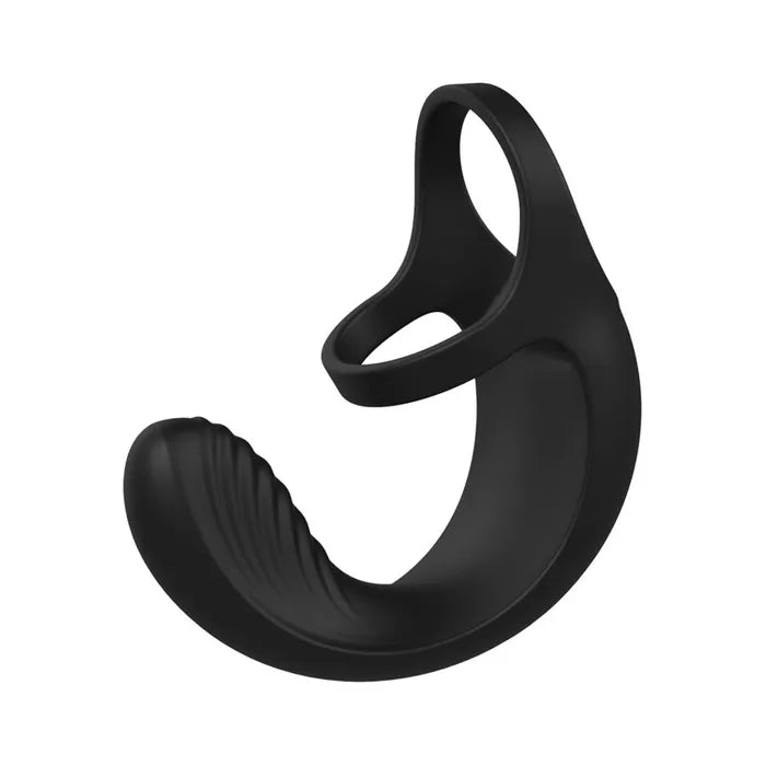 Zero Tolerance Vibrating Ball Cradle USB Rechargeable Vibrating Cock Ring Black Zero Tolerance