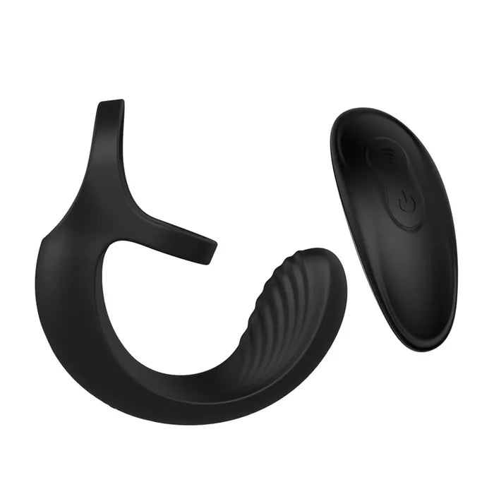 Zero Tolerance Vibrating Ball Cradle USB Rechargeable Vibrating Cock Ring Black Zero Tolerance
