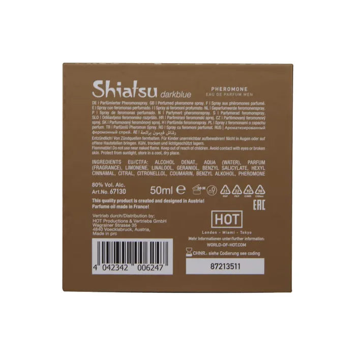 Hot Production Shiatsu Pheromone Eau De Parfum Pheromone Fragrance for Men Dark Blue 50ml Secondary image