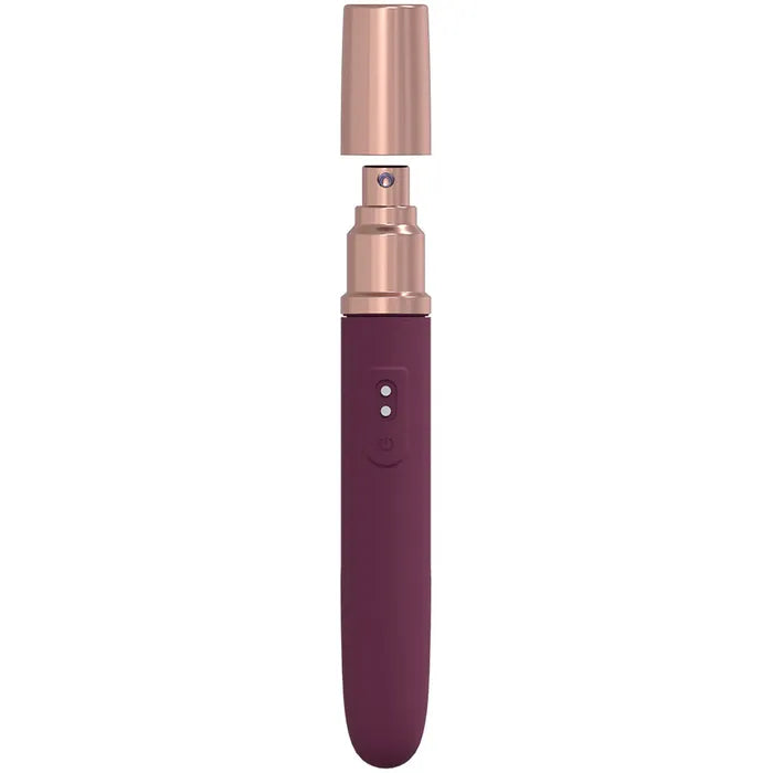 Shots Toys LOVELINE The Traveler USB Rechargeable Vibrator With Lube Applicator Shots Toys Main image