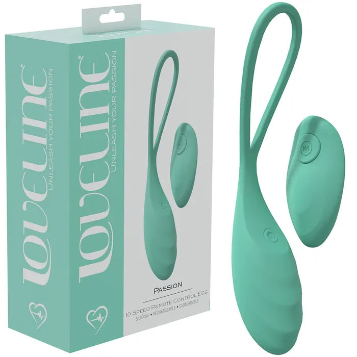Shots Toys LOVELINE Passion USB Rechargeable Vibrating Egg Vibrator With Wireless Remote Shots Toys