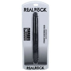 Shots Toys REALROCK Slim Double Dildo 14 Inch Black Shots Toys