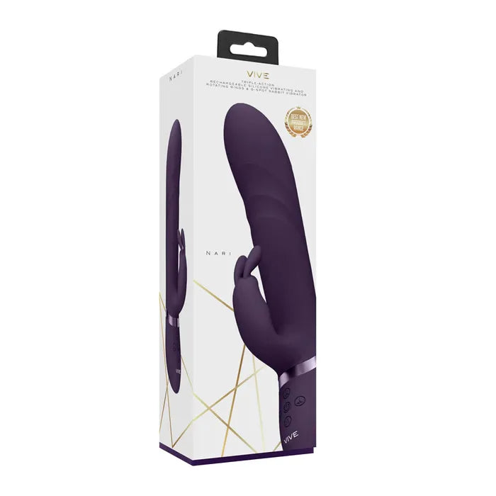 Shots Toys VIVE Nari USB Rechargeable Rabbit Vibrator 24.1cm Shots Toys