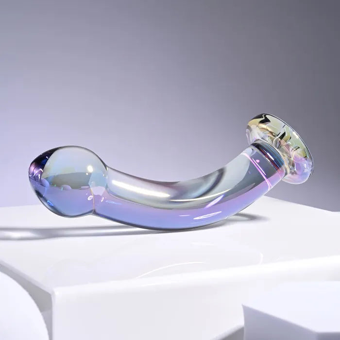 Playboy Pleasure JEWELS KING Glass Dildo 16.3cm Clear Playboy Pleasure