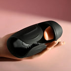 Zero Tolerance LICK THE TIP USB Rechargeable Vibrating & Flicking Masturbator Black Zero Tolerance