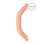 Shots Toys REALROCK Double Dildo 18 Inch Flesh Shots Toys