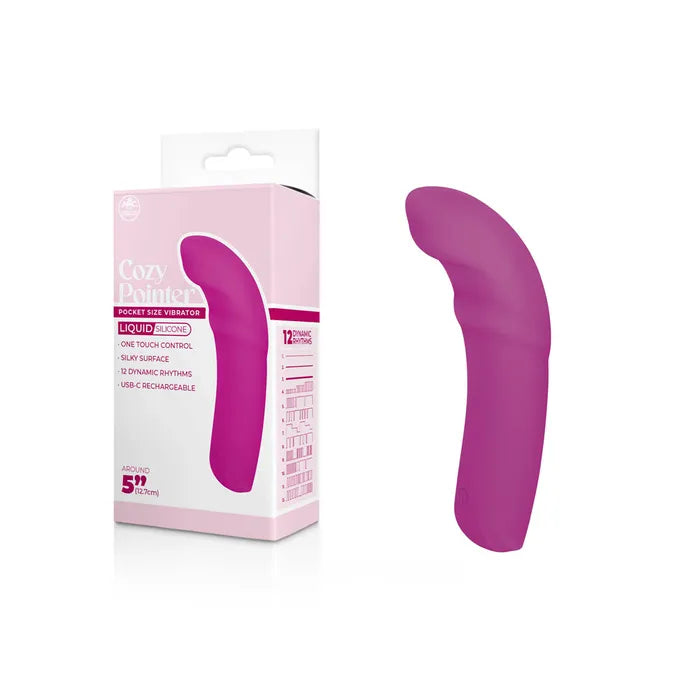 Excellent Power Cozy Pointer USB Rechargeable Curved Mini Vibrator Secondary image