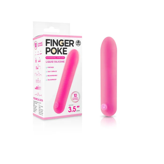 Excellent Power Finger Poke USB Rechargeable Bullet Vibrator 8.9cm Secondary image