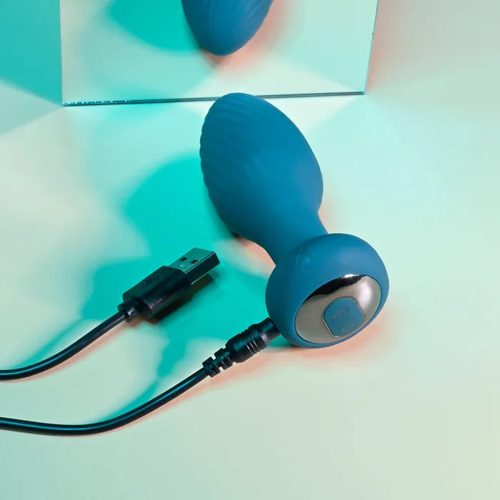 Playboy Pleasure SPINNING TAIL TEASER USB Rechargeable Vibrating & Rotating Butt Plug With Wireless Remote Playboy Pleasure