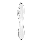 Satisfyer Dazzling Crystal 1 Glass Double Ended Dildo Clear Satisfyer