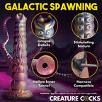 XR Brands Creature Cocks Deep Invader Ovipositor Fantasy Dildo 22.9cm Multi Coloured XR Brands