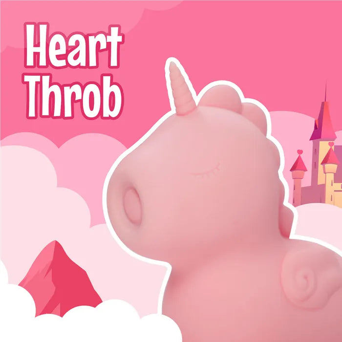 Creative Conceptions Unihorn Heart Throb USB Rechargeable Flicking Stimulator Creative Conceptions