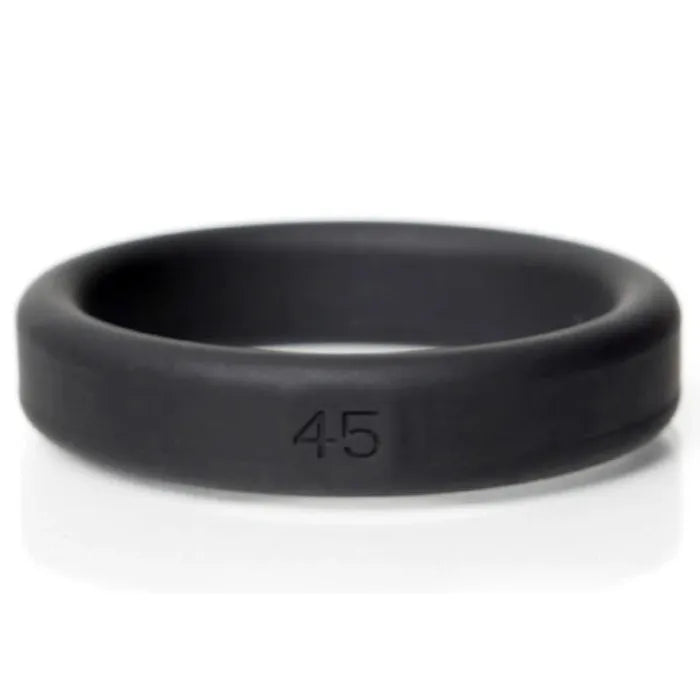 C1 Releasing Boneyard Silicone Cock Rings Set Of 5 Sizes Black C1 Releasing