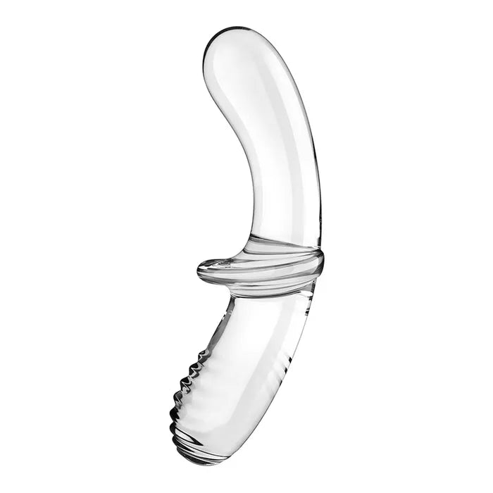 Satisfyer Double Crystal Glass Double Ended Dildo Clear Satisfyer