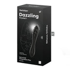 Satisfyer Dazzling Crystal 1 Glass Double Ended Dildo Black Satisfyer