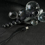 Playboy Pleasure LET IT BEAD USB Rechargeable Vibrating Anal Beads With Clitoral Suction Playboy Pleasure
