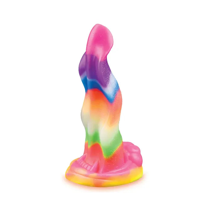 Icon Brands Alien Nation Lick Of The Lair Glow In Dark Fantasy Dong 17.8cm Rainbow Secondary image
