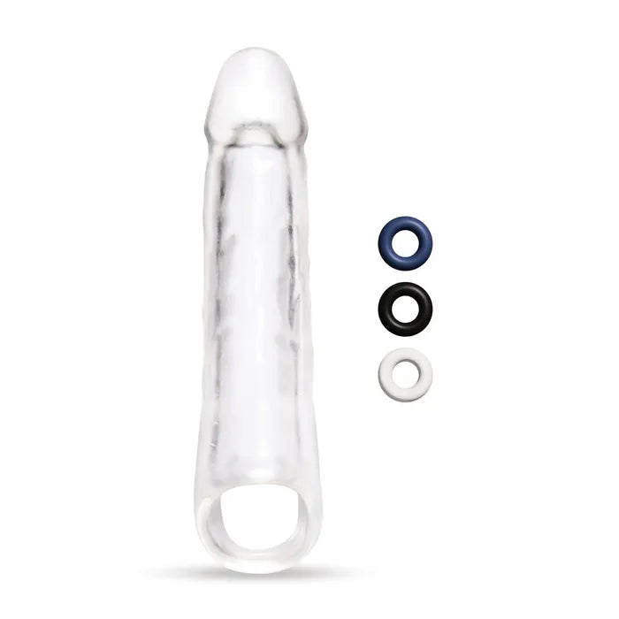 Xgen Products Size Up See Thru Penis Extender With Ball Loop 3 Inch Secondary image