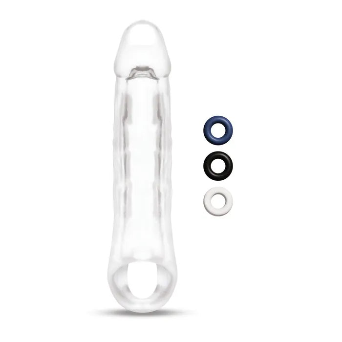 Xgen Products Size Up See Thru Penis Extender With Ball Loop 2 Inch Xgen Products Main image