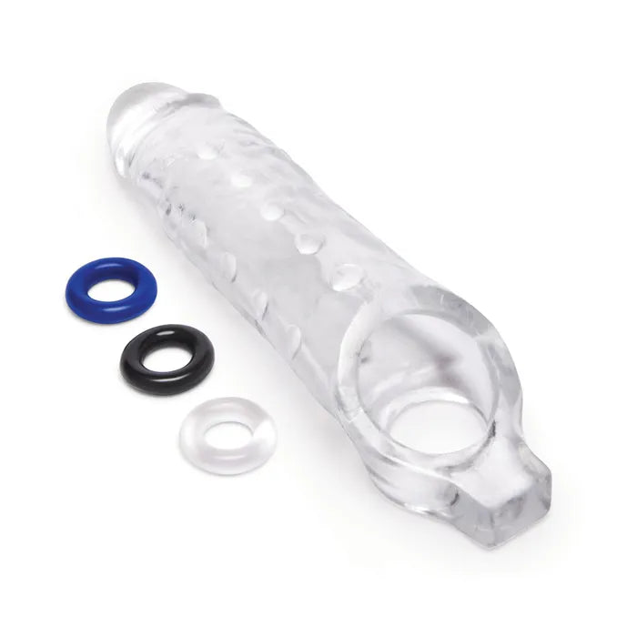 Xgen Products Size Up See Thru Stretch Penis Extension Sleeve 1 Inch Secondary image