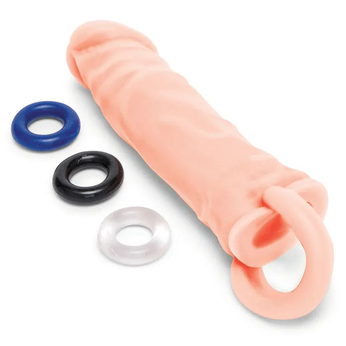 Xgen Products Size Up Realistic Penis Extension Sleeve 1 Inch Secondary image