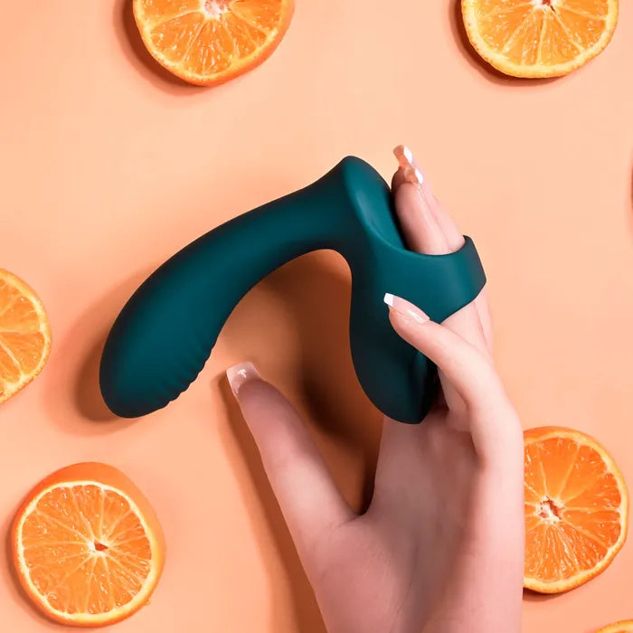 Playboy Pleasure WRAPPED AROUND YOUR FINGER USB Rechargeable Finger Stimulator Playboy Pleasure