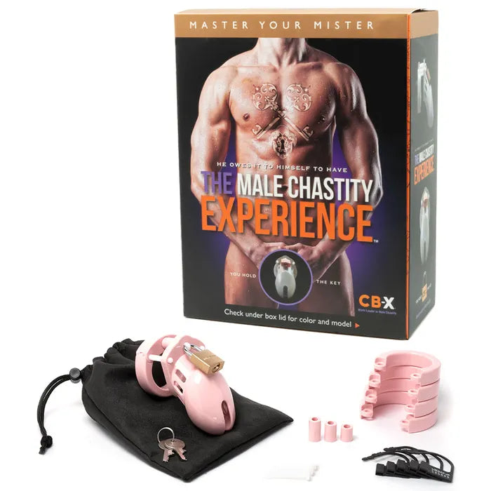 CB-6000S Chastity Cock Cage Kit Cock Cage Kit 2.5 Inch CB-X