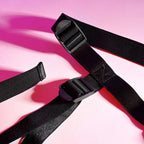 Gender X PLEASURE HARNESS - Black Adjustable Harness (No Probe Included) Gender X