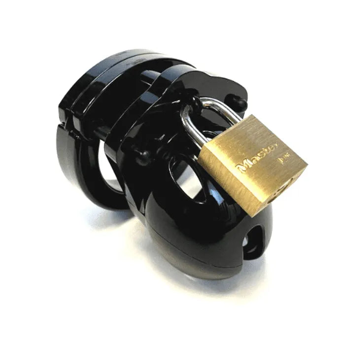 Mini-Me Black Chastity Cock Cage Kit Cock Cage Kit 1.25 Inch CB-X