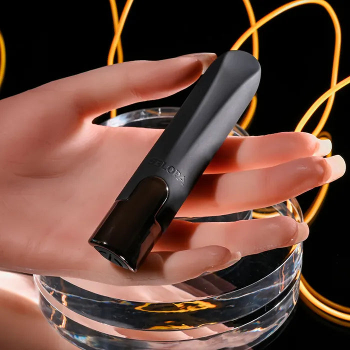 Selopa LITTLE BUDDY USB Rechargeable Vibrating Bullet Vibrator Black Selopa