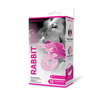 Bodywand Rechargeable Rabbit Ring USB Rechargeable Vibrating Cock Ring Pink Bodywand