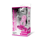 Bodywand Rechargeable Deluxe Orgasm Enhancer USB Rechargeable Vibrating Cock Ring Pink Bodywand