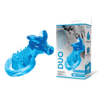 Bodywand Rechargeable Duo Ring With Clit Tickler USB Rechargeable Vibrating Cock Ring Bodywand