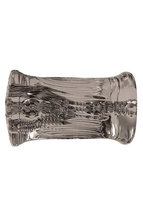 Adam & Eve Adam's 3 Way Stroker Triple Hole Stroker Clear Adam & Eve